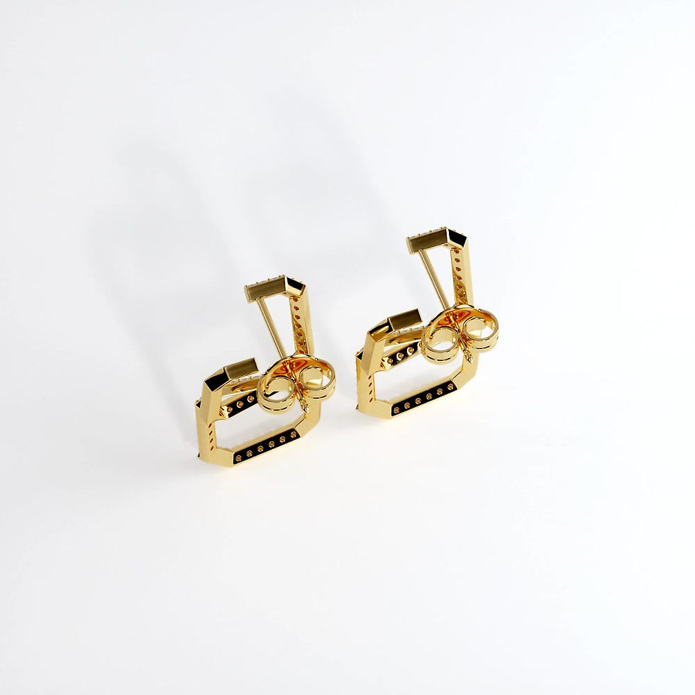Miniature : Boucles d'oreilles Perception Or Jaune