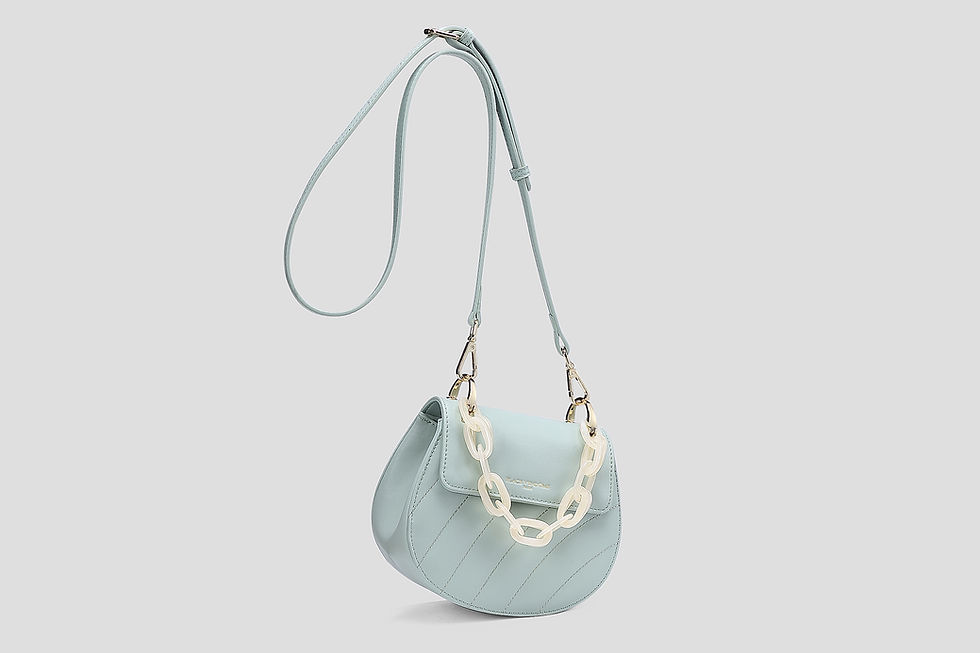 Miniature : SAC FOCH VERT AMANDE