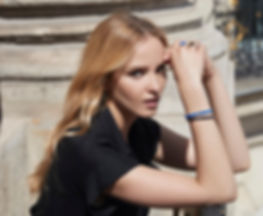 Bracelet Vendôme V Modèle S Or blanc Blue