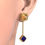 Miniature : Boucles d'oreilles Vendôme VII Modèle S Or jaune Blue