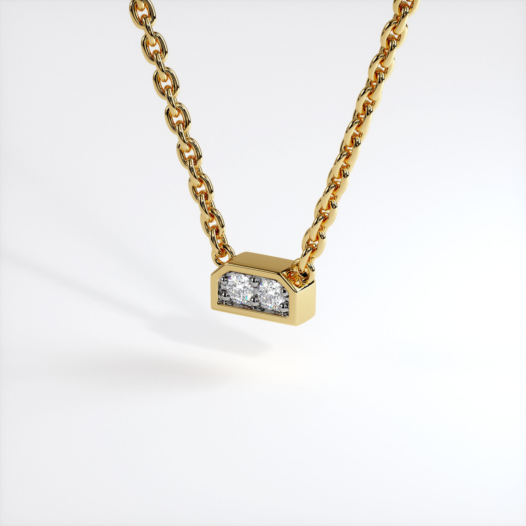 Collier Dynastie mini (Or Jaune)