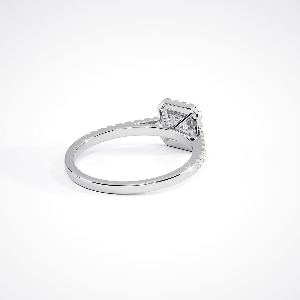 Miniature : Bague Vendome Love Or Blanc