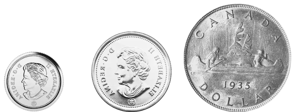 Canadian coins