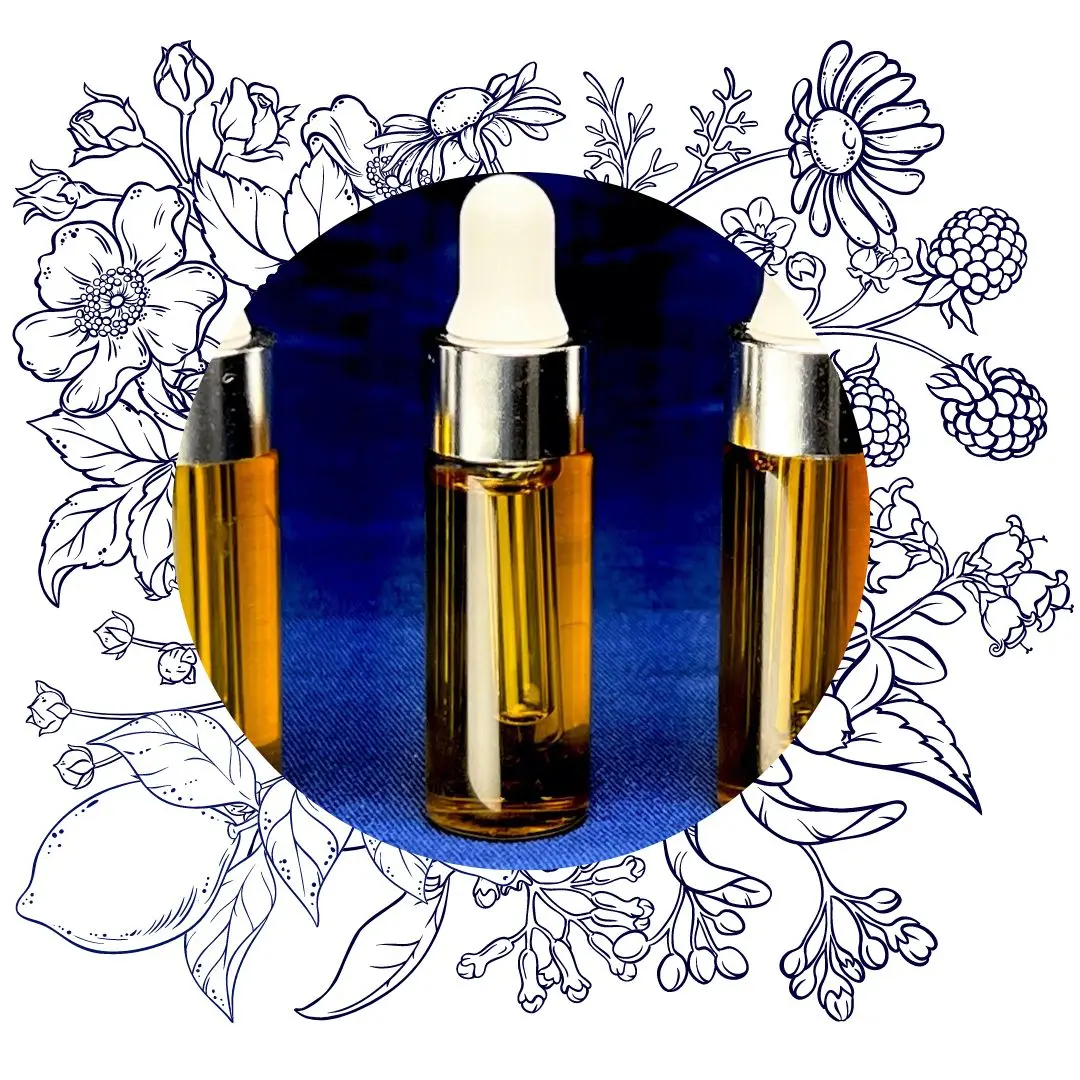 Trial Size bottles of vegan all natural products by Deer Heart Solutions.webp