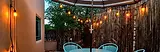 Outdoor Seating at La Casita on Niñita Vacation Rental in Santa Fe Railyard