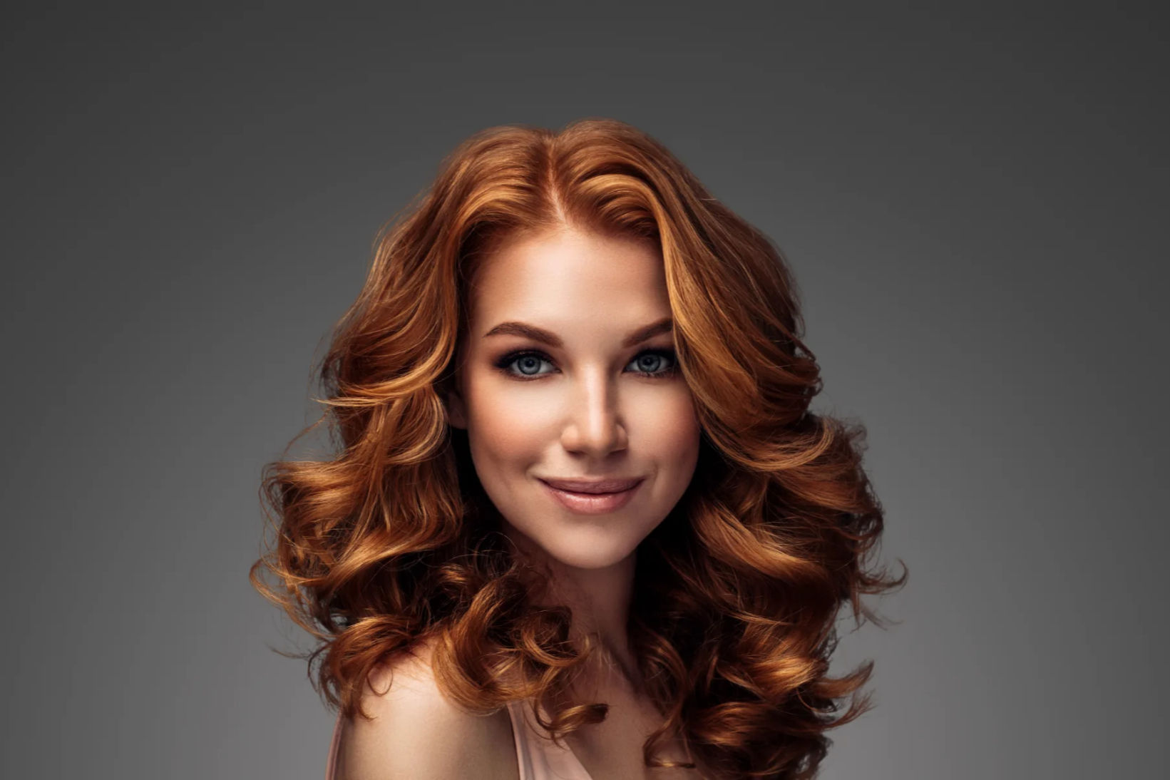 DH Solutions hair stylist website template - soft shiny hair from deep conditioning treatment