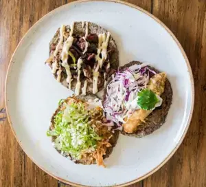 Paloma Restaurant in Santa Fe Railyard - salsas