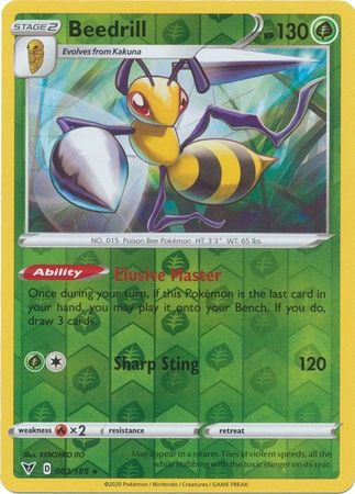 003/185 - Beedrill - Reverse Holo