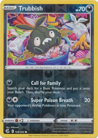 168/264 - Trubbish - Reverse Holo