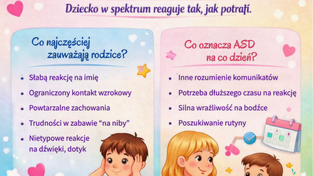 🌈 Autyzm – inny sposób odbierania świata