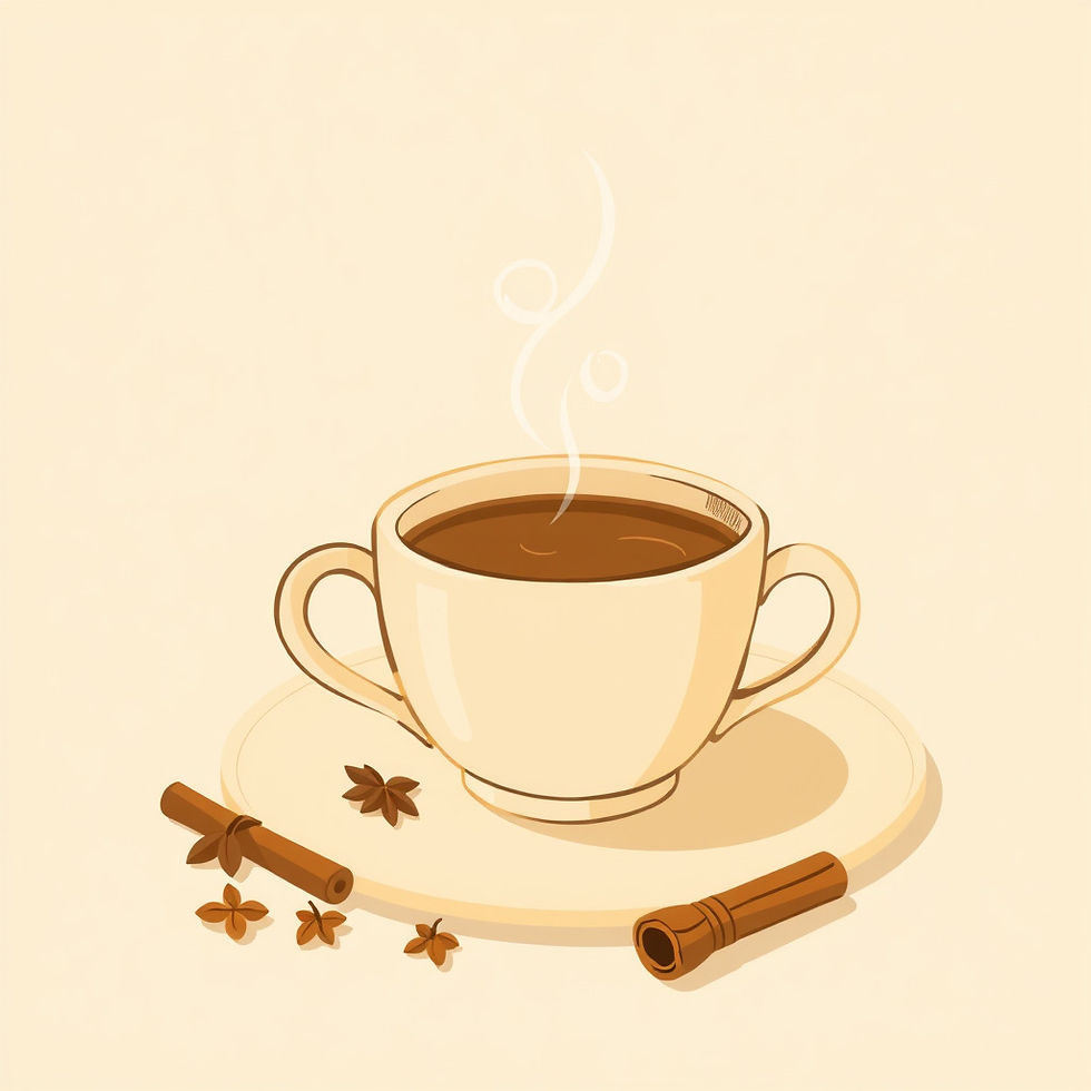 Join Us for Chai & Snacks on Sunday, April 26th, 12-2 pm