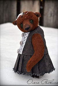 мишки тедди Ольги Рыбкиной,авторские мишки тедди,мишки тедди, teddy bear,плюшевые мишки, винтажные мишки тедди