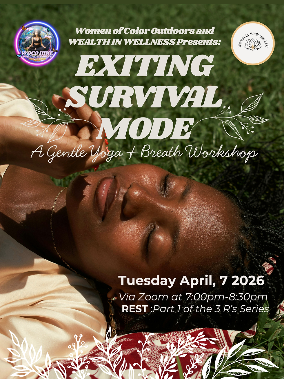 REST: Existing Survival Mode | A Gentle Yoga + Breath Virtual Workshop 