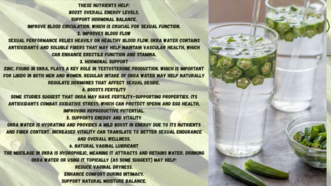 Benefits of Okra Water 
