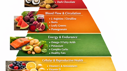 Sexual Health Nutrients Pyramid