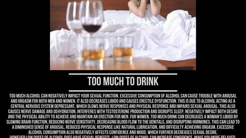 The Negative Impact of Having Too Much To Drink 