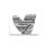 Thumbnail: Heart - Beautiful Calligram Poster