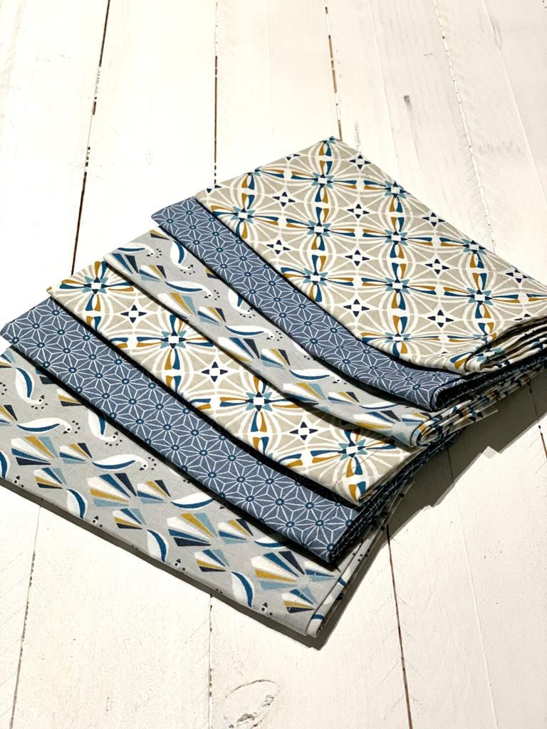 Miniature : Lot de 6 serviettes de table 