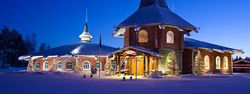 Visite du village du Père Noël