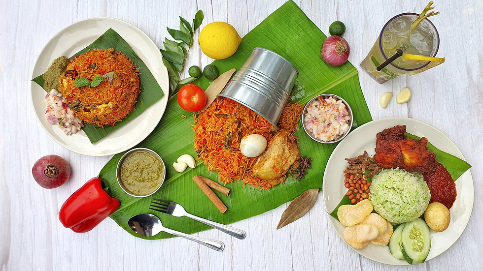 Madam Leelas Bucket Biryani