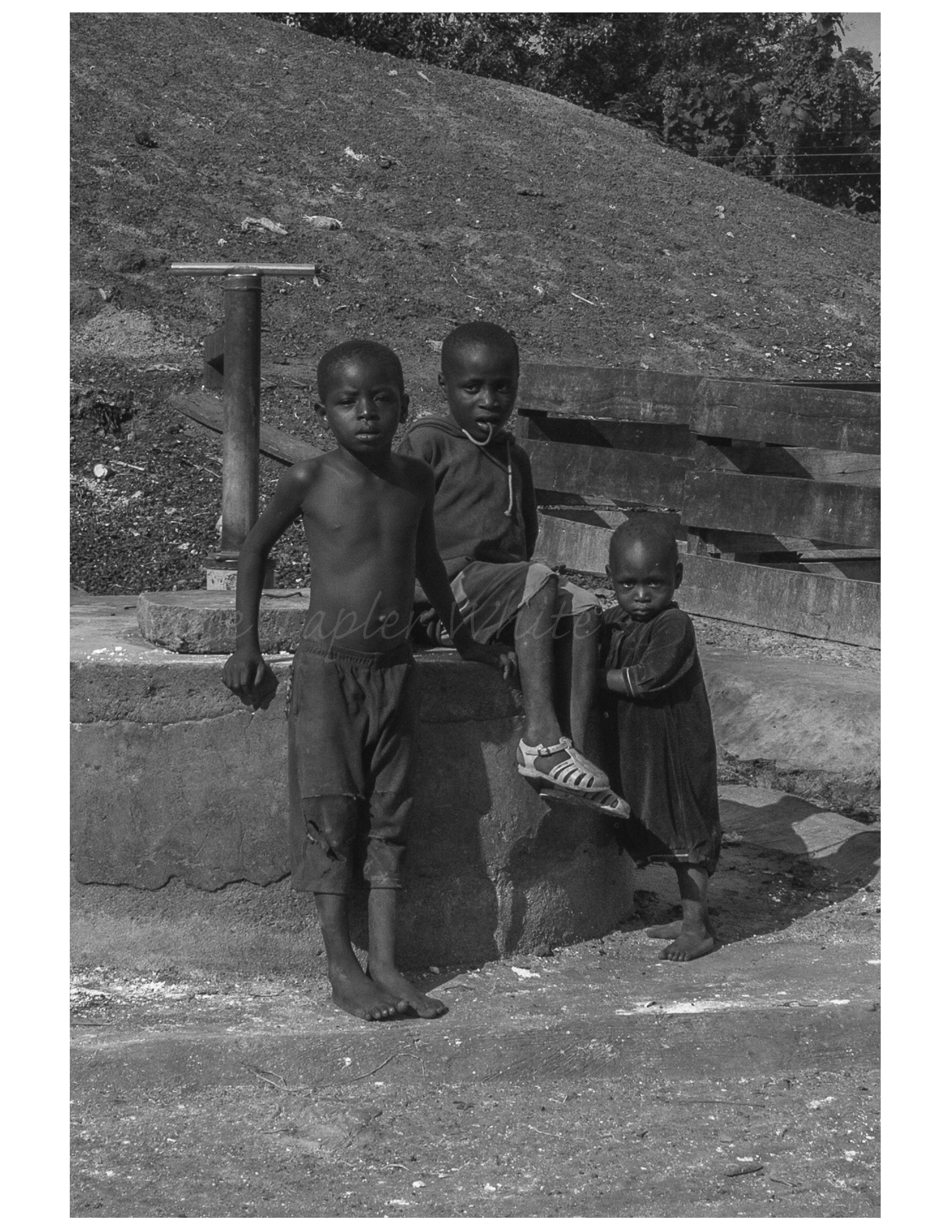 Boy Workers with Baby