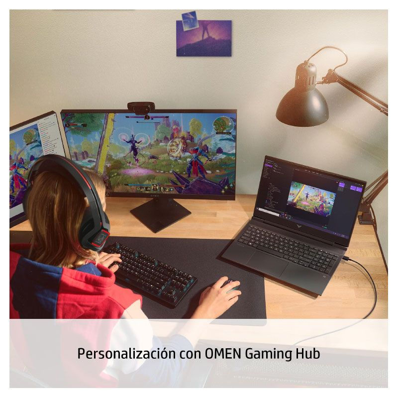 Miniatura: Laptop Gaming HP Victus 15”  Ryzen 5, 16GB RAM, Nvidia RTX3050