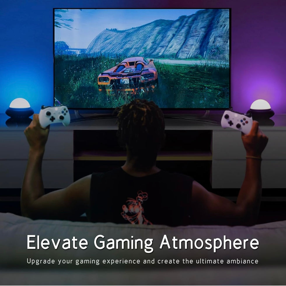 Miniatura: Luces Led Gamer para decorar setup luces multicolor 2 en 1