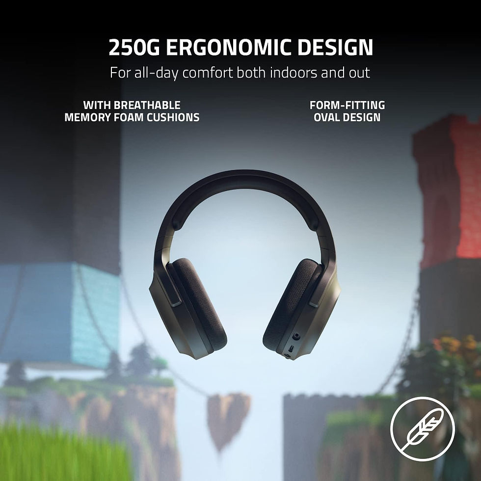 Miniatura: Audífonos Razer Barracuda X color negro, inalámbrico