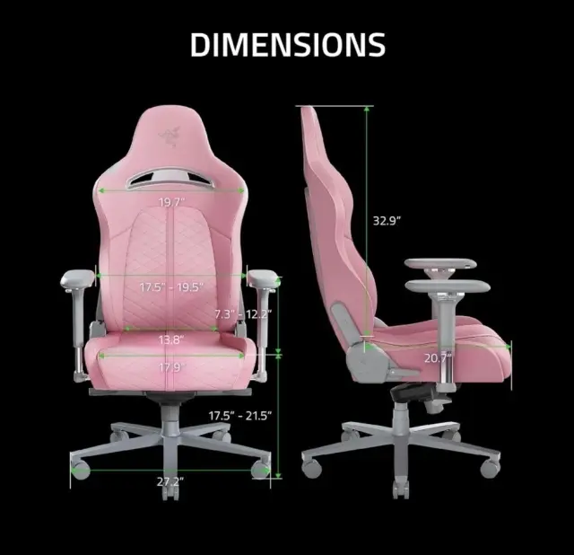Miniatura: Silla Razer ENKI Cuarzo