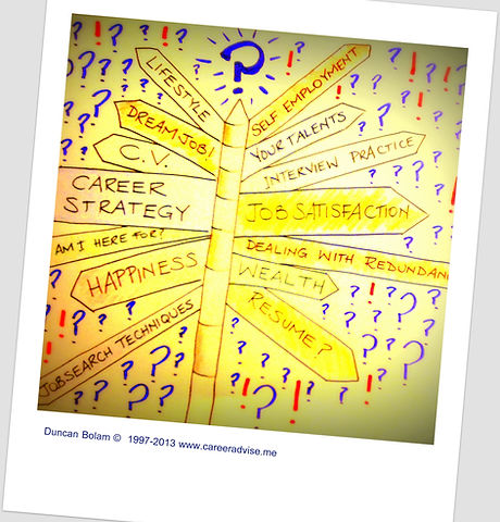 Career Signposting to the many options and directions available to job hunters