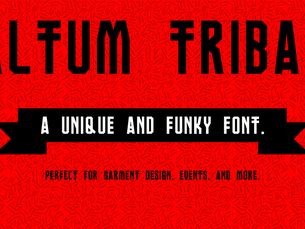 Font: Altum Tribal