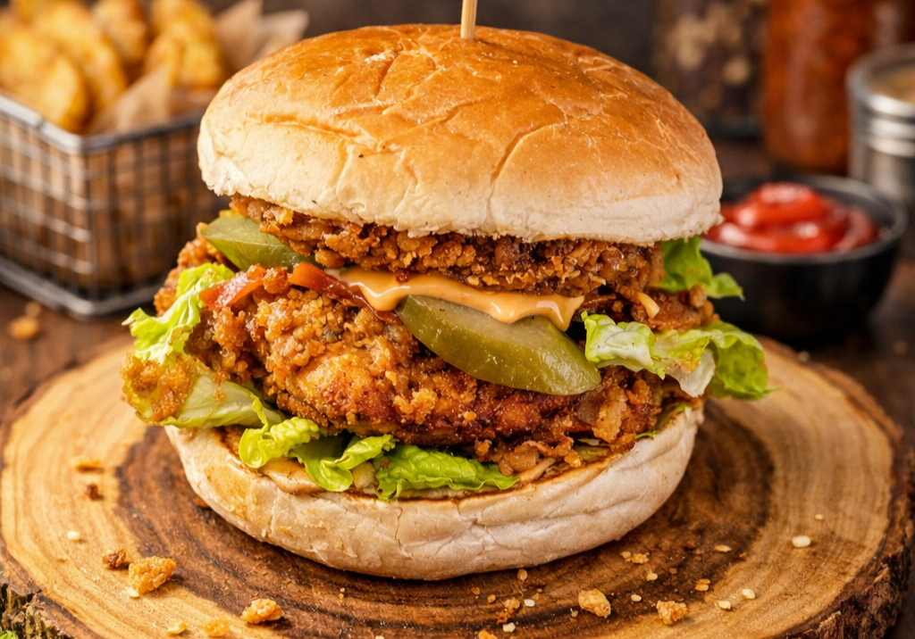 Arranged Food and Objects