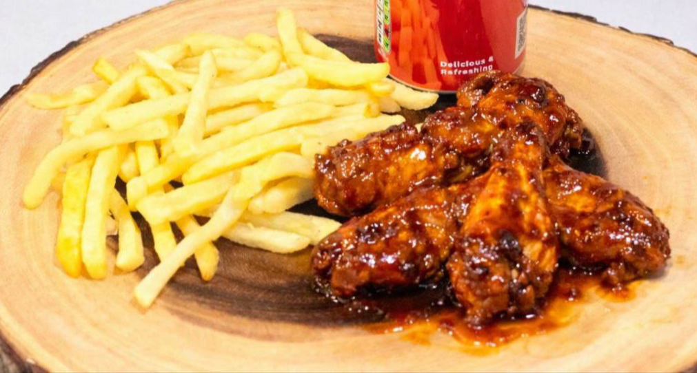 Arranged Food and Objects