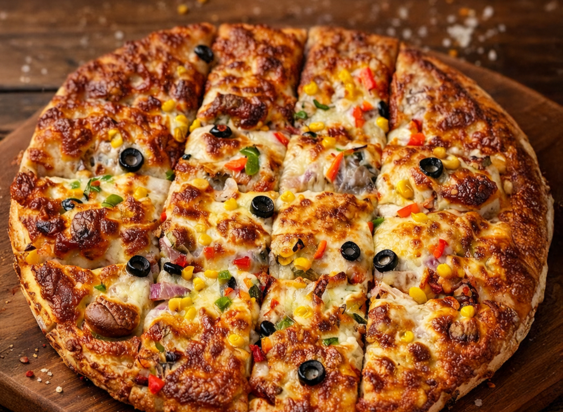 Arranged Food and Objects