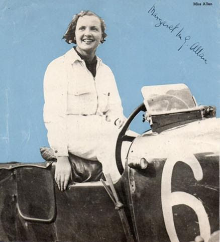 Wummin's Wednesday: Motor Racing Margaret Jennings