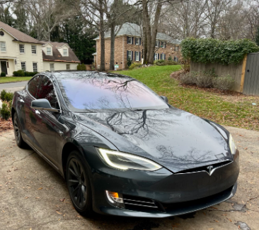 Tesla Model S. Photograph by Henry Yingling.