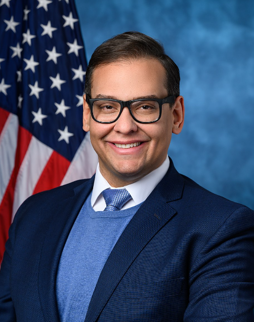 George Santos’ official portrait. Photo by the U.S. House Office of Photography.