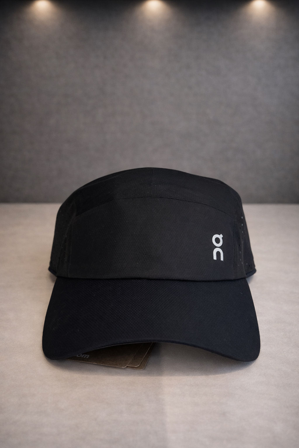 Gorra negra On Talla única 