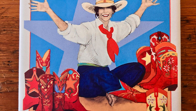 Tile, "The World at Her Feet"