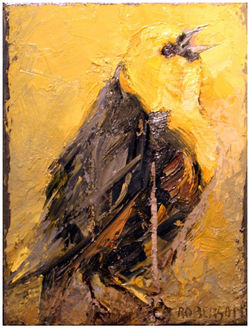 Yellow Headed Blackbird Calling