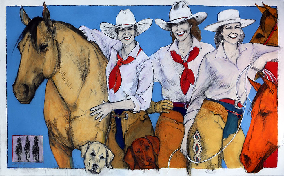 "Lavender and Buckskin"