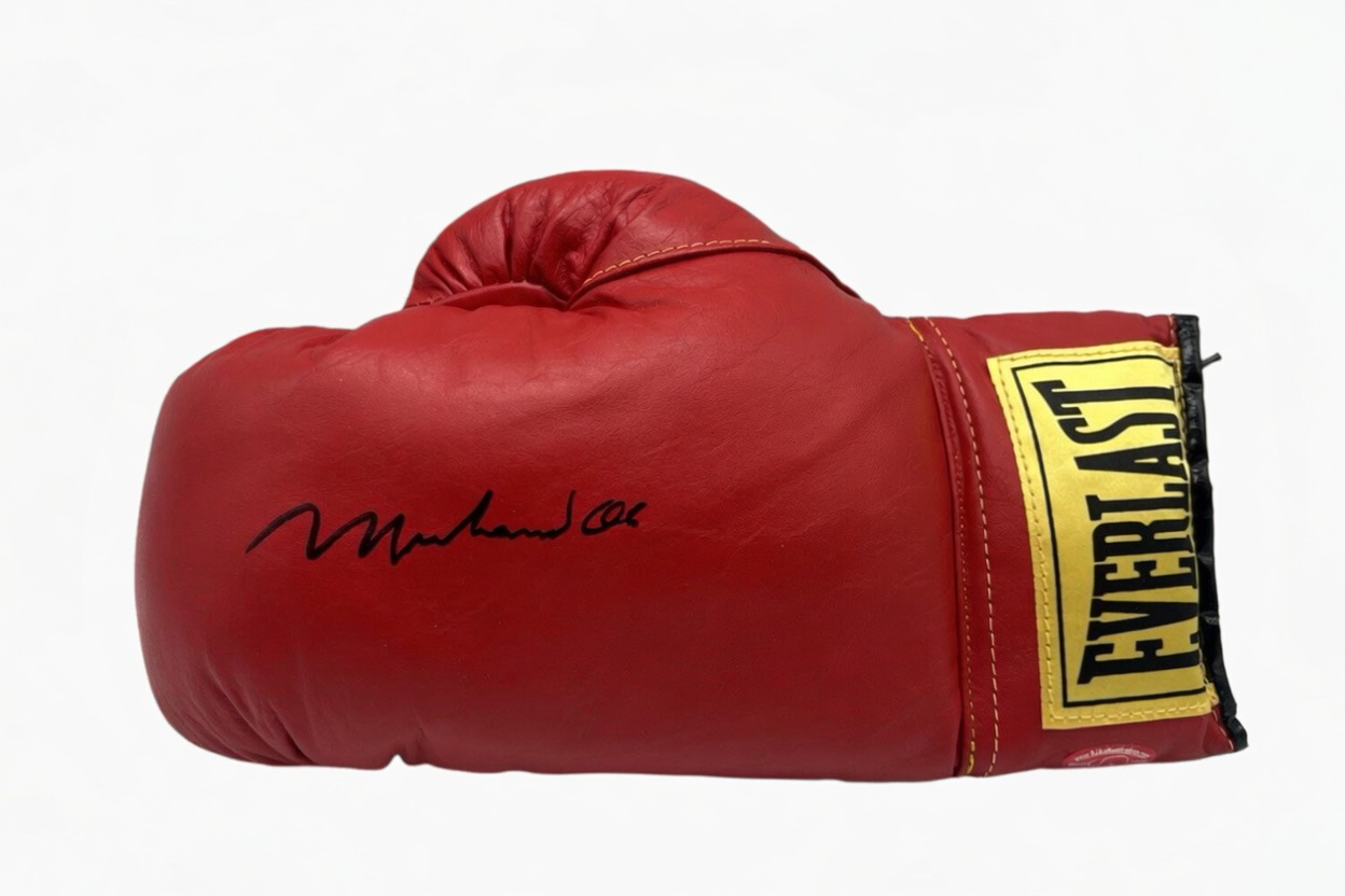 Muhammad Ali Signed Glove