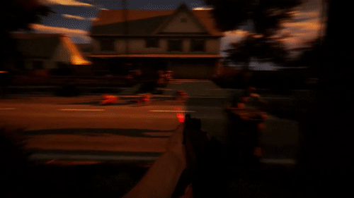 Suburb Sunset AK Zombies
