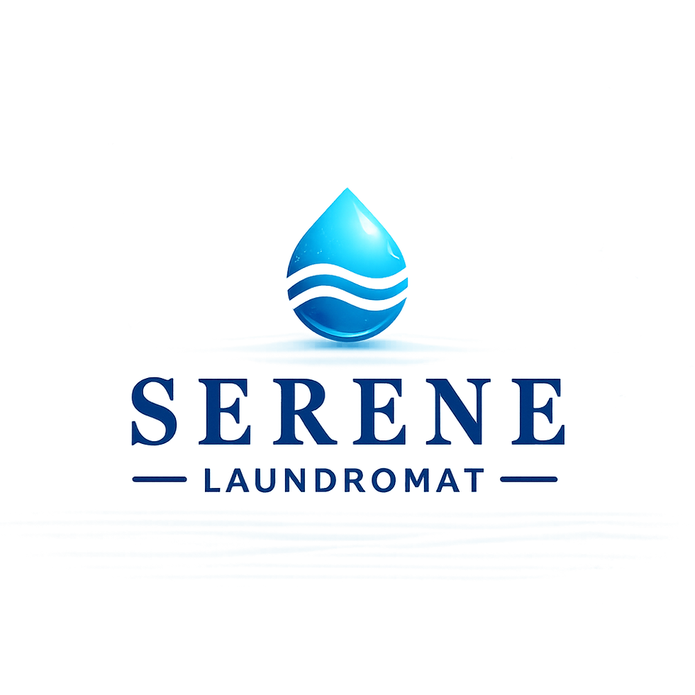 Serene laundromat logo design.png