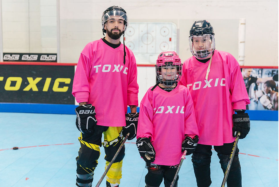 Hockey jersey pink