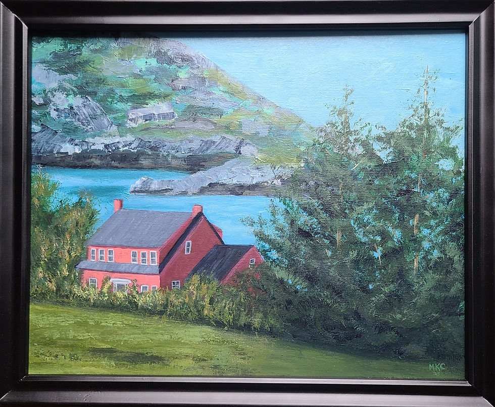 #251 "Standing Out on Monhegan"