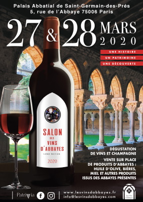 Salon des Vins d'Abbayes 27&28 mars 2020