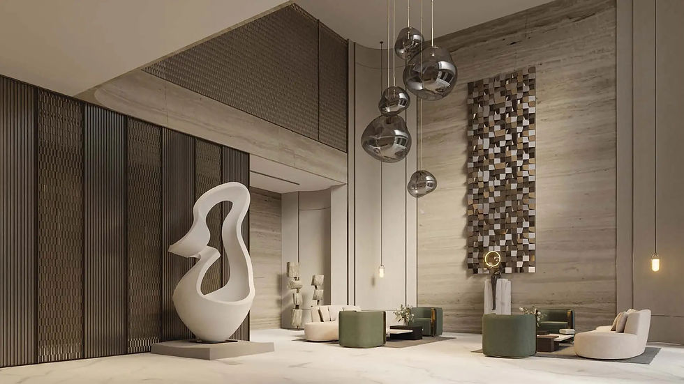 SEASIDE In Dubai Islands Lobby | Tesla Properties
