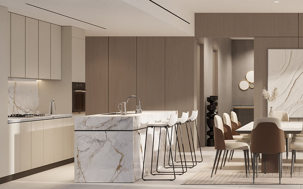 SEASIDE In Dubai Islands Kitchen | Tesla Properties