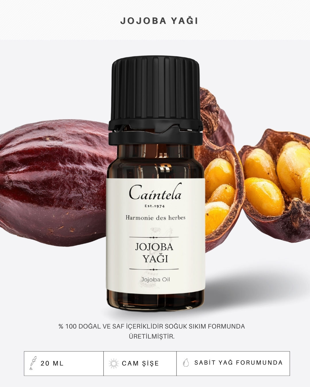 Jojoba Yağı - Jojoba Oil (20 Ml)